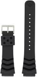 Seiko Original Rubber Curved Line Watch Band 22mm Divers Model and Genuine Seiko Spring Bars