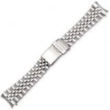 Seiko 22mm Jubilee Watch Band - Stainless Steel- for Models Diver SKX007, SKX009, SKX171, SKX173, SKX175 Cal.7S26