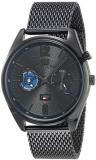 1791547 Tommy Hilfiger Deacon Mens Analog Black Business Quartz Tommy Hilfiger