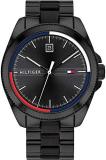 Tommy Hilfiger Analogue Quartz Watch for Men with Stainless Steel Bracelet
