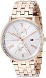 Tommy Hilfiger Women's Quartz Stainless Steel Bracelet Watch, Color: Carnation (Model: 1782070)