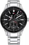 Tommy Hilfiger Austin | Stainless Steel Bracelet | Black Dial | 1791639