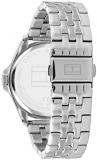 Tommy Hilfiger Women's Emma Quartz Watch with Stainless Steel Strap, Silver, 17 (Model: 1782481)