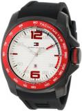 Tommy Hilfiger 1790854 Sport Black IP Silicon Watch