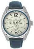 Tommy Hilfiger Women's 1780868 Black Leather Quartz Watch with Silver Dial