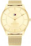 Tommy Hilfiger 1782531 Women's Stainless Steel Case and Mesh Bracelet Watch Color: Gold Plated