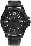 Tommy Hilfiger Men's Quartz Stainless Steel and Link Bracelet Watch, Color: Black (Model: 1791996)