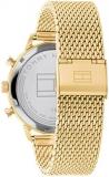 Tommy Hilfiger Men's Multifunction Stainless Steel and Mesh Bracelet Watch, Color: Black (Model: 1791989)