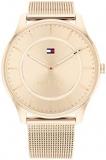 Tommy Hilfiger 1782529 Women's Stainless Steel Case and Mesh Bracelet Watch Color: Carnation