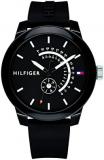 Tommy Hilfiger Men's 1791483 Analog Display Quartz Black Watch