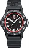 Liberta 0320 Series Ref.0335 Luminox Leatherback SEA Turtle Giant Men's Watch, Black, red, Wristwatch Self-Luminescent LLT, Carbon case, Waterproof up to 328.4 ft (100 m)