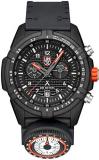 Luminox Bear Grylls Survival Explorer Watch XB.3782.MI Land Series - 45mm Black Carbonox Case Black Dial Black Genuine Rubber Strap 200 M Water Resistant Chronograph Date