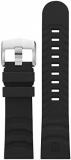 Luminox Men's Dark Grey 24mm Carbon SEAL Series Rubber Watch Band