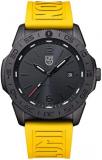 Luminox Pacific Diver 44mm Black with Yellow Rubber Swiss Quartz Watch 3121.BO.GF