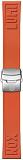 Luminox Mens Orange Rubber Cut-To-Fit Watch Strap