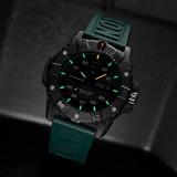 Luminox XS.3877 Men's Master Carbon Seal Green Rubber Strap Watch
