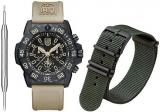 Luminox Navy Seal Foundation Chronograph Military Watch Sand Set XS.3590.NSF.Set