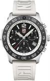 Luminox Pacific Diver Chronograph White Rubber Swiss Made Watch XS.3141