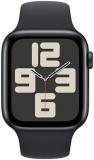 Apple Watch SE (2nd Gen) [GPS 44mm] Smartwatch with Midnight Aluminum Case with Midnight Sport Band S/M. Fitness & Sleep Tracker, Crash Detection, Heart Rate Monitor