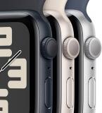Apple Watch SE (2nd Gen) [GPS 44mm] Smartwatch with Midnight Aluminum Case with Midnight Sport Band S/M. Fitness & Sleep Tracker, Crash Detection, Heart Rate Monitor