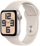 Apple Watch SE (2nd Gen) [GPS 40mm] Smartwatch with Starlight Aluminum Case with...