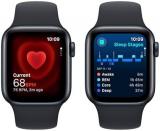 Apple Watch SE (2nd Gen) [GPS 40mm] Smartwatch with Midnight Aluminum Case with Midnight Sport Band M/L. Fitness & Sleep Tracker, Crash Detection, Heart Rate Monitor