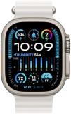 Apple Watch Ultra 2 [GPS + Cellular 49mm] Smartwatch with Rugged Titanium Case & White Ocean Band. Fitness Tracker, Precision GPS, Action Button, Extra-Long Battery Life, Bright Retina Display