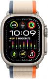 Apple Watch Ultra 2 [GPS + Cellular 49mm] Smartwatch with Rugged Titanium Case & Orange/Beige Trail Loop S/M. Fitness Tracker, Precision GPS, Action Button, Extra-Long Battery Life, Carbon Neutral