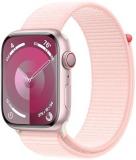 Apple Watch Series 9 [GPS + Cellular 45mm] Smartwatch with Pink Aluminum Case wi...