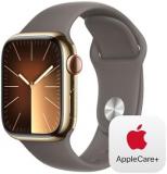 Apple Watch Series 9 [GPS + Cellular 41mm] Smartwatch with Gold Stainless Steel ...