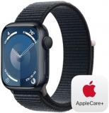 Apple Watch Series 9 GPS 41mm Midnight Aluminum Case with Midnight Sport Loop wi...