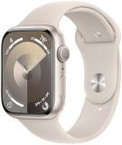 Apple Watch Series 9 [GPS 45mm] Smartwatch with Starlight Aluminum Case with Sta...