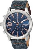 Diesel Men's DZ4450 Rasp Chrono Blue Denim Watch