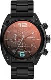 Diesel Chronograph Watch Overflow for Men, Stainless Steel Watch