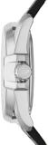 Diesel Men's MS9 Automatic, Silver and Black, Strap