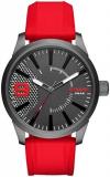 Diesel Men's Rasp, Three-Hand, 46 mm Case Size, Stainless Steel Watch