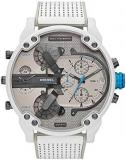 Diesel Men's Mr. Daddy Chronograph, 57 mm Case Size, Stainless Steel Watch