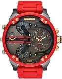 Diesel Mr. Daddy 2.0 Men's Watch with Oversized Chronograph Watch Dial and Stainless Steel, Silicone or Leather Band