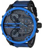 Diesel Men's Mr. Daddy 2.0 Chronograph Black-Tone Stainless Steel Watch DZ7434