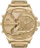 Diesel Men's Mr Daddy 2.0 Quartz Stainless Steel Chronograph Watch, Color: Gold-Tone (Model: DZ7399)