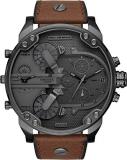 Diesel Men's DZ7413 Mr Daddy 2.0 Analog Display Analog Quartz Brown Watch