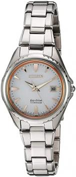 [Citizen] Citizen Watch 'Quartz Titanium Casual Watch, Color: Silvertoned ew2410 – vm-54 a Women's [parallel import goods]
