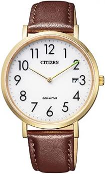 Citizen Record Label RECORD LABEL Eco-Drive Solar Wrist Watch, Men's, Women's, Standard Style Plus, Standard Style + AU1082-24A