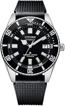Citizen Promaster Dive Automatic Black Polyurethane Strap Watch | 41mm | NB6021-17E