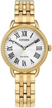 Citizen Ladies' Eco-Drive Classic Coin-Edge Watch, 3-Hand