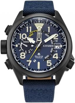 Citizen Eco-Drive Promaster Altichron Blue Nylon Strap Watch 47mm - BN4065-07L