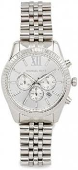 Michael Kors Men's Lexington Silver-Tone Watch MK8405