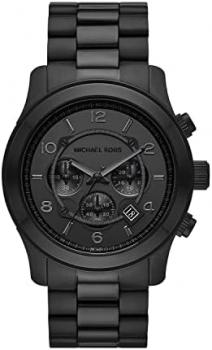Michael Kors Runway Men's Watch, Stainless Steel Chronograph Watch for Men with Steel or Silicone Band