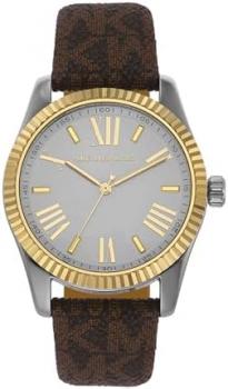 Michael Kors MK4745 - Lexington Three Hand Watch Brown One Size