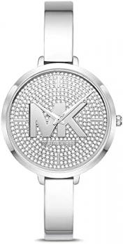 Michael Kors Women's Charley Three-Hand Silver-Tone Alloy Watch MK4432
